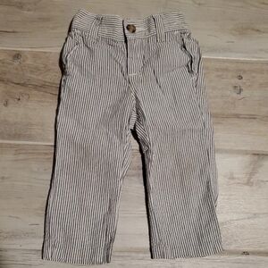 Gymboree Baby Classic Seersucker Dress Casual Pants 6-12 Months Nautical Coastal